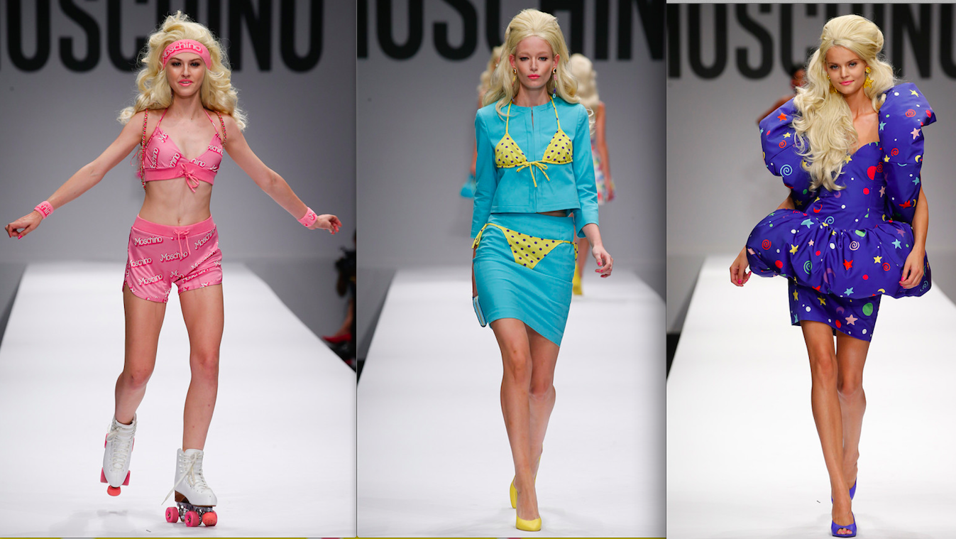 It Was a Barbie World at Moschino  Runway fashion, Fashion week spring,  Fashion