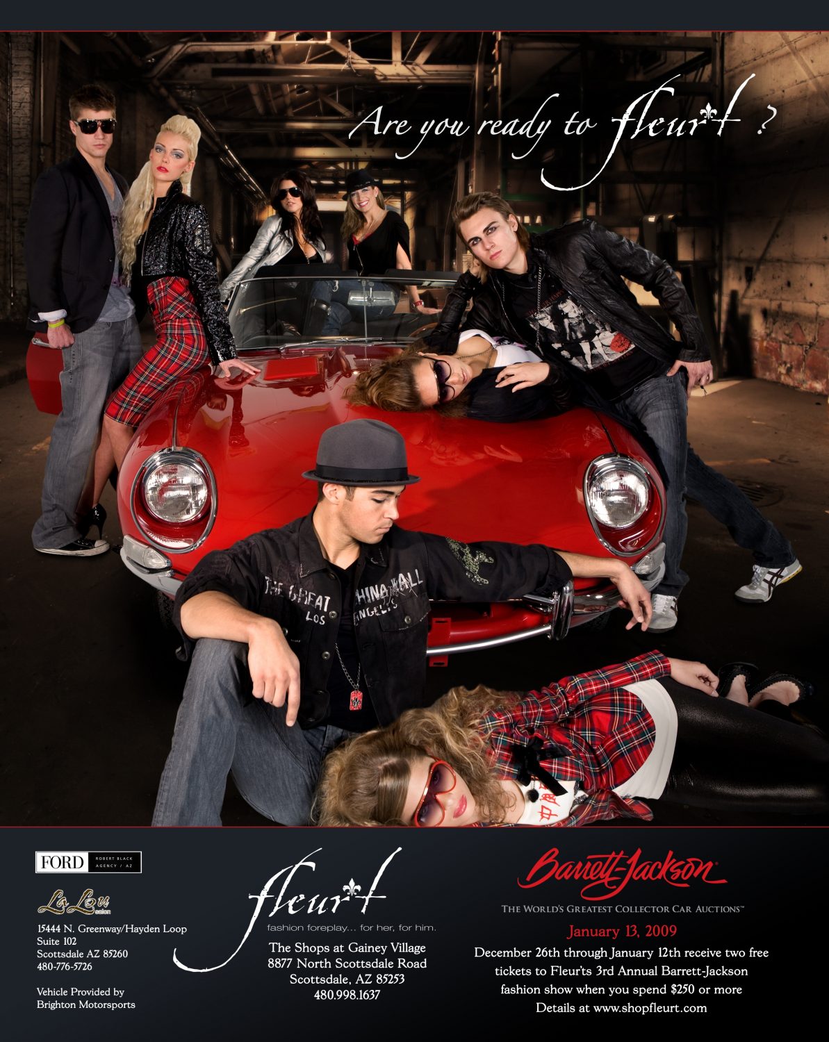 Fleur’t Boutique’s 3rd Annual Barrett-Jackson Fashion Show