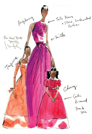 sketch by Issac Mizrahi