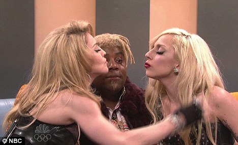Madonna and Lady Gaga had me laughing so hard I thought I would rip a Madonna and Lady Gaga had me laughing so hard I thought I would rip a