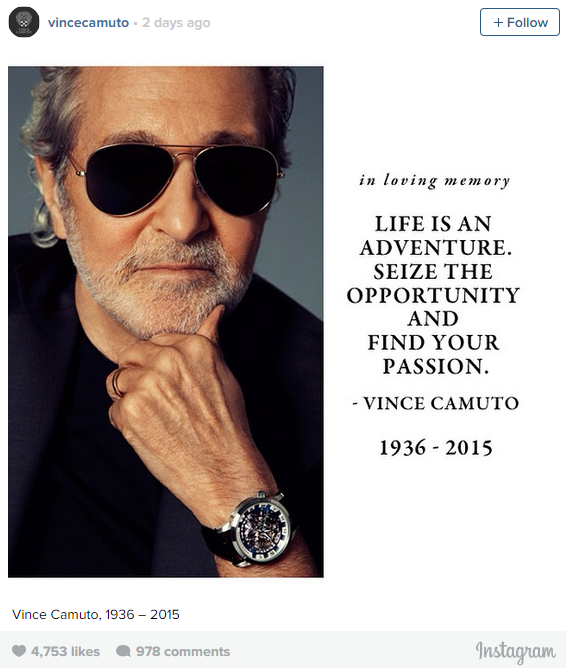 Vince Camuto, Shoe Designer, Dies At Age 78