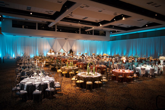 theweddinglunch2 The hundreds of floral containers were generously 