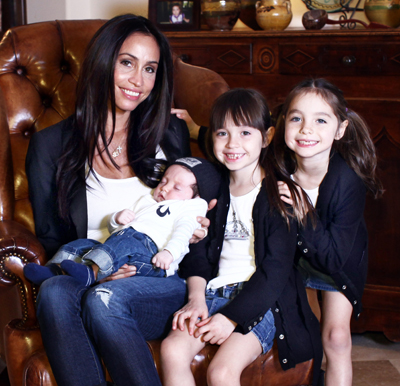 Alejandra Nash and Kids