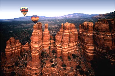 hot air balloon rides in sedona