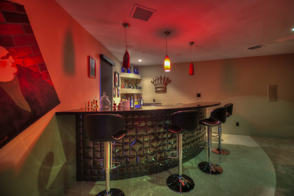 game room bar