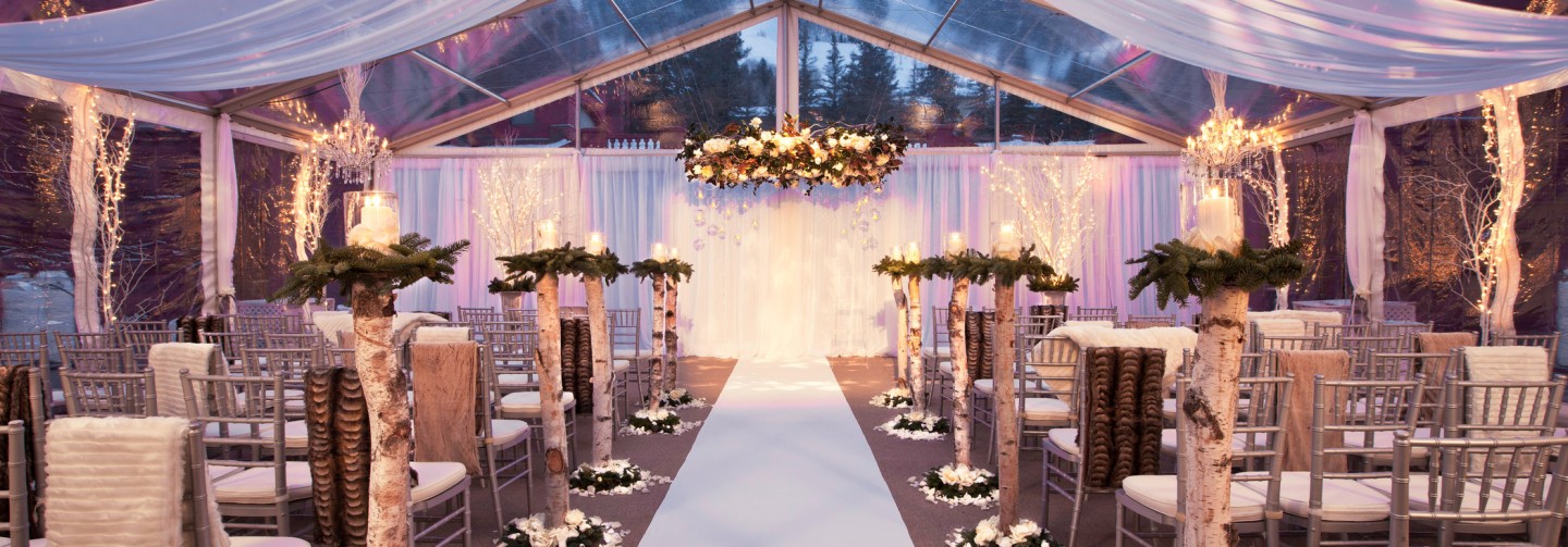st regis aspen wedding outdoor tent 1440x503