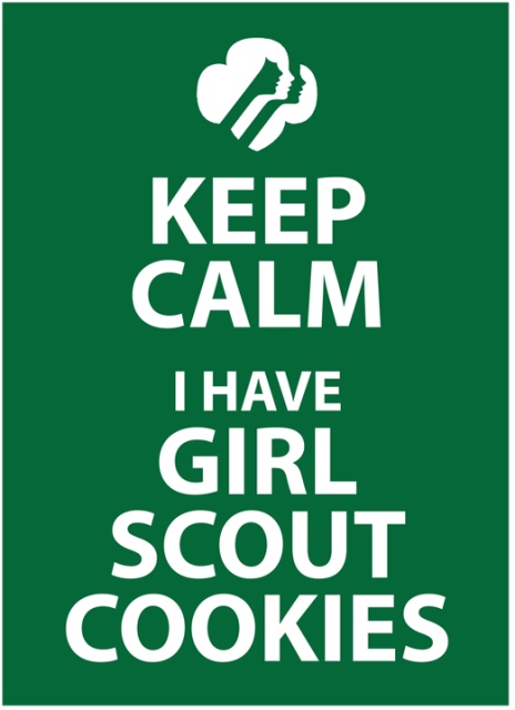 KeepCalmGirlScoutCookies5x7