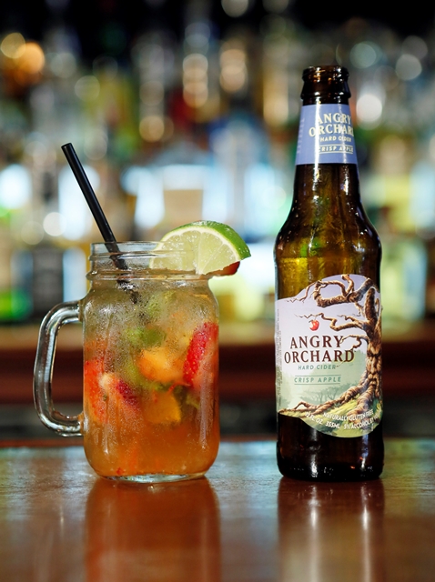 Angry Orchard Mixologist shoot in New York, Tuesday, Sept. 18, 2012. (Photo/Stuart Ramson)