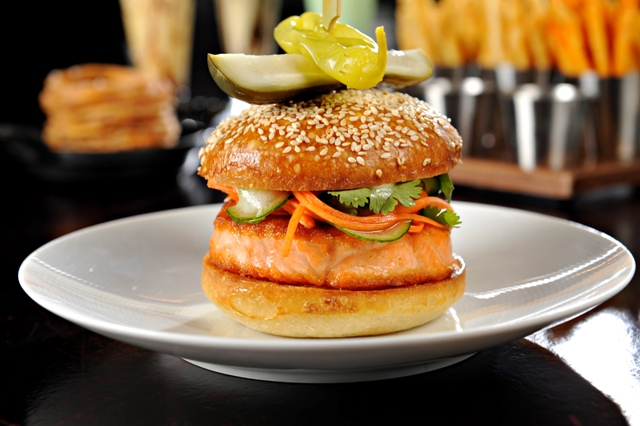 salmonsteakburger