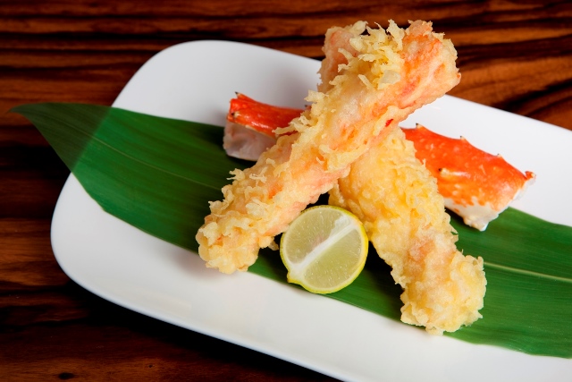 stringray sushi Crab Tempura