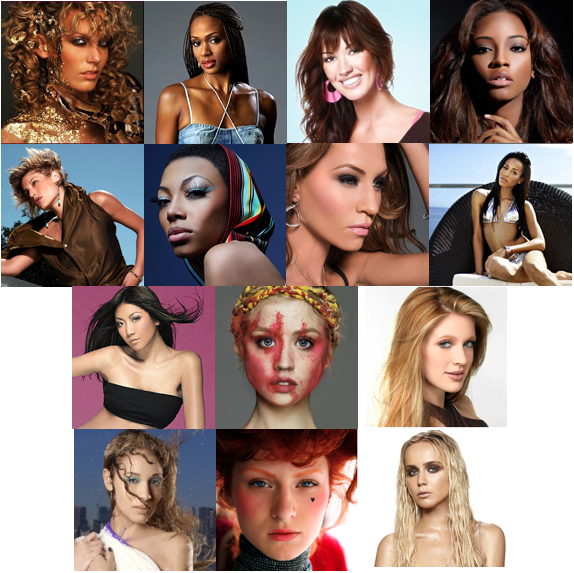 America's Next Top Model stars address switching races photo shoot