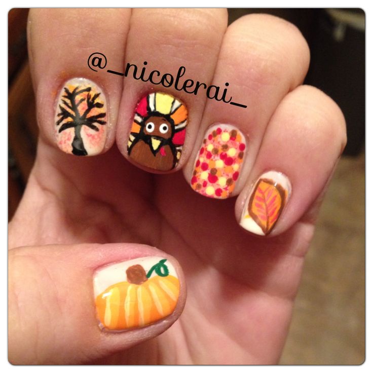 Cutepolish Thanksgiving Nails Best Nail Designs 2018 Cutepolish Thanksgiving Nails Best Nail Designs 2018