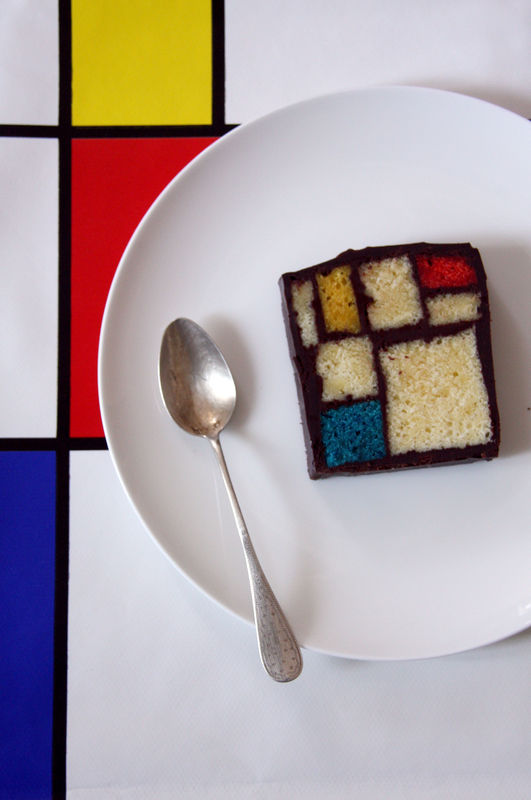 How to Make a Mondrian Cake and Other Edible Desserts of ...