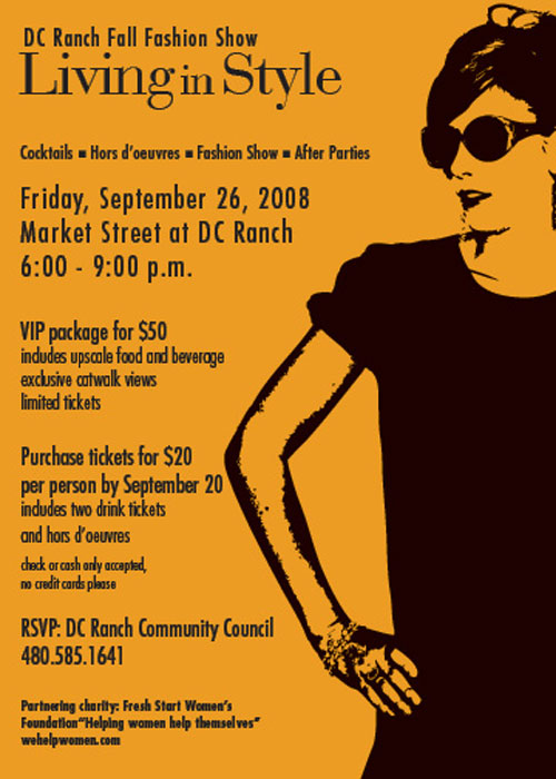 Fashion Flash DC Ranch Fall Fashion Show Style Files