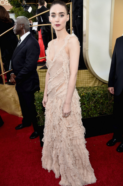 Rooney Mara in Alexander McQueen
