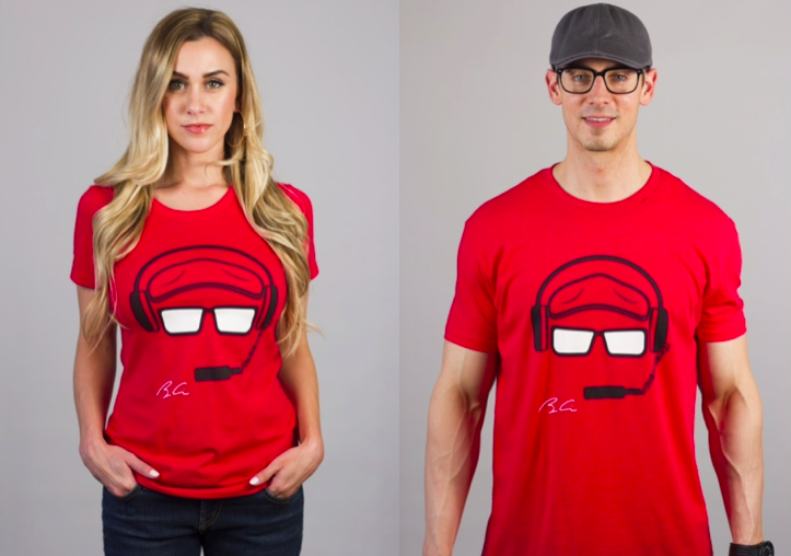 Women's and men's coach shirt, $28 each. With every purchase, $5 benefits the Arians Family Foundation. Photo: