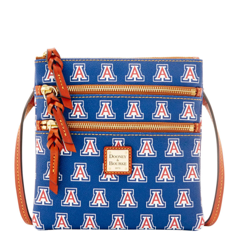 NCAA Arizona Triple Zip Crossbody: $128