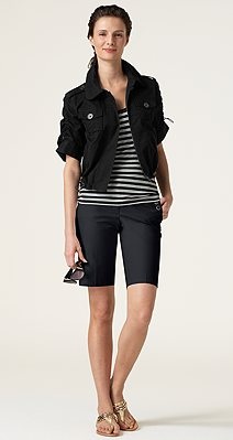 anntaylorshortsoutfit Outfit by Ann Taylor