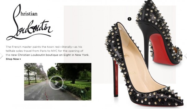 saks louboutin shoes
