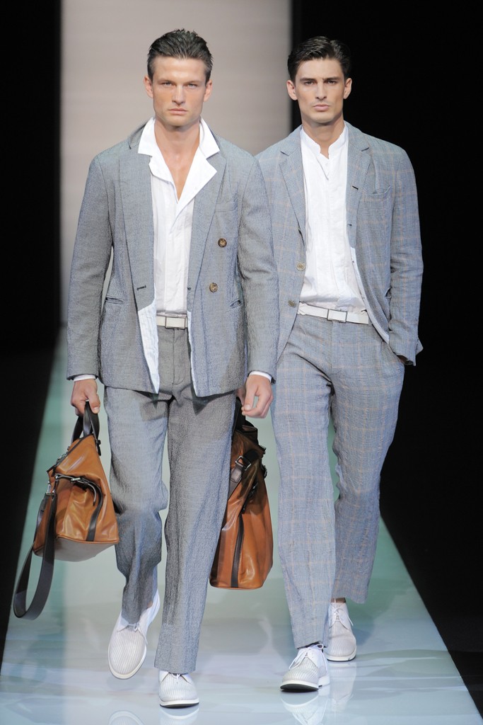 2013 Menswear Collection Reviews- Armani & Gucci