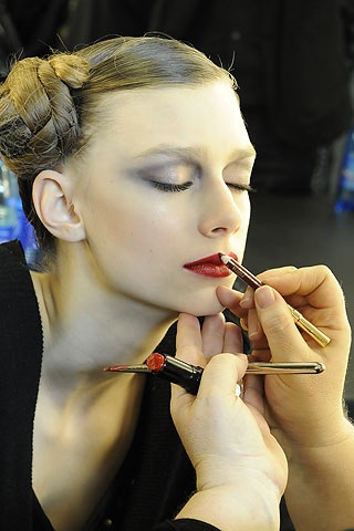 giorgioarmani Backstage Armani Fall 09