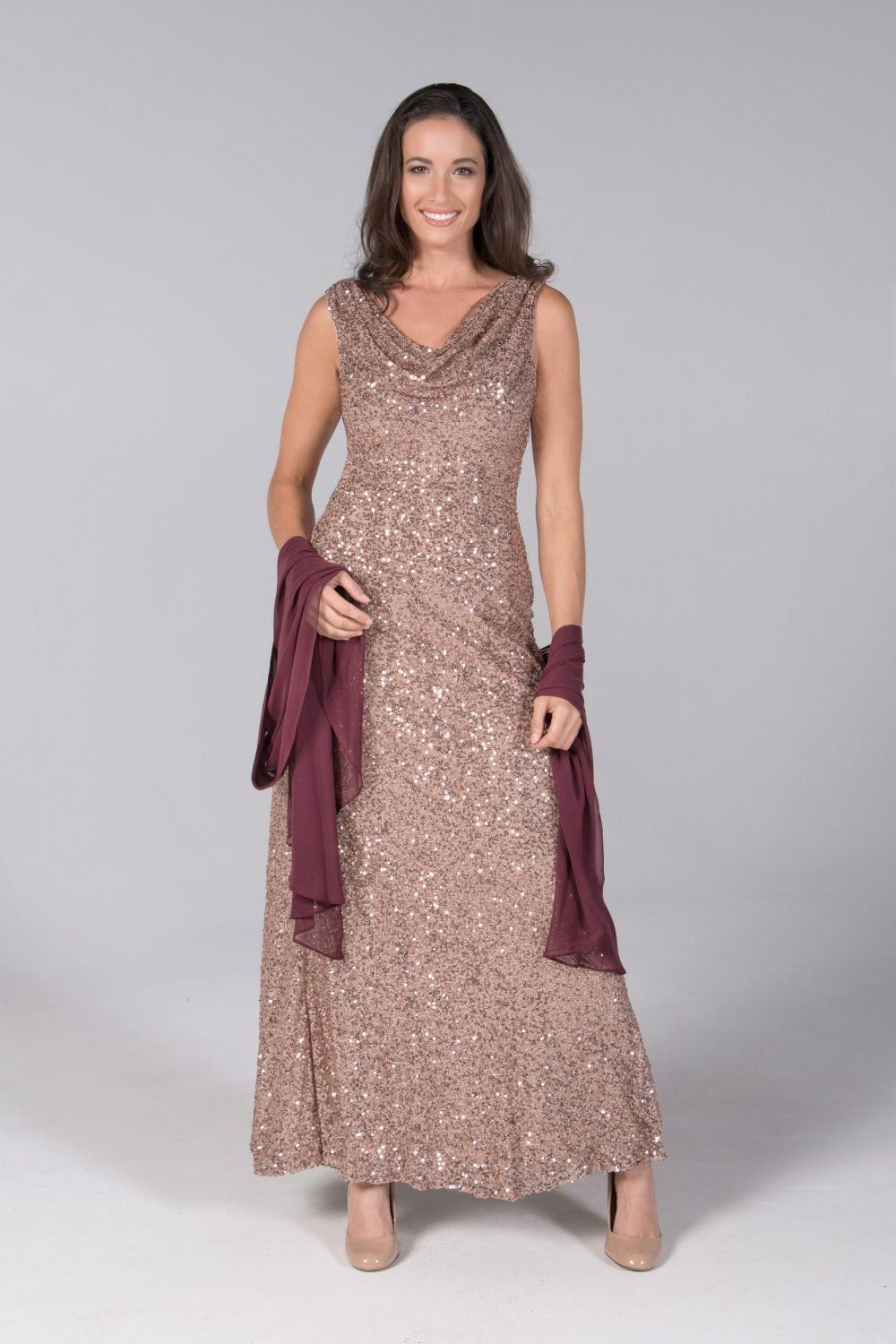 dillards cachet gowns