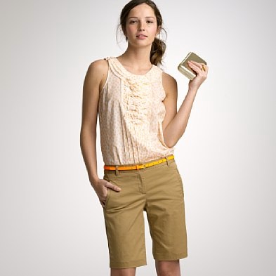 jcrewshorts-outfit Outfit by J Crew