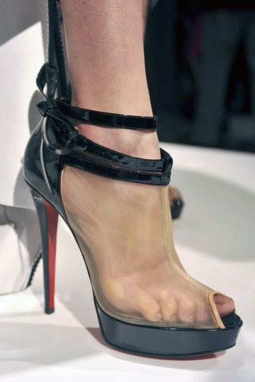 louboutinmarchessashoes Louboutin for Marchesa