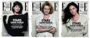 stars-sans-fards Monica, Eva, Sophie French Elle cover