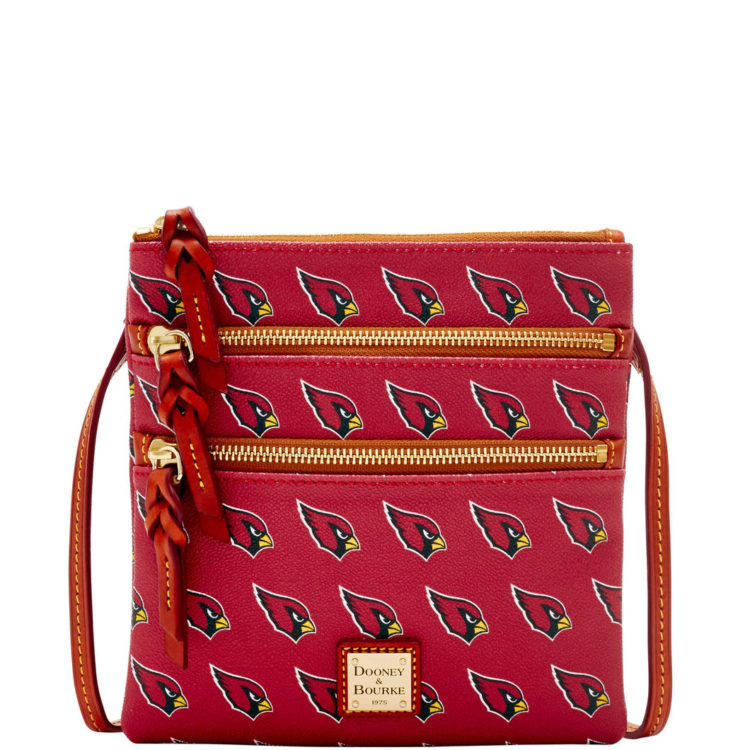 Cardinals Triple Zip Crossbody, $128