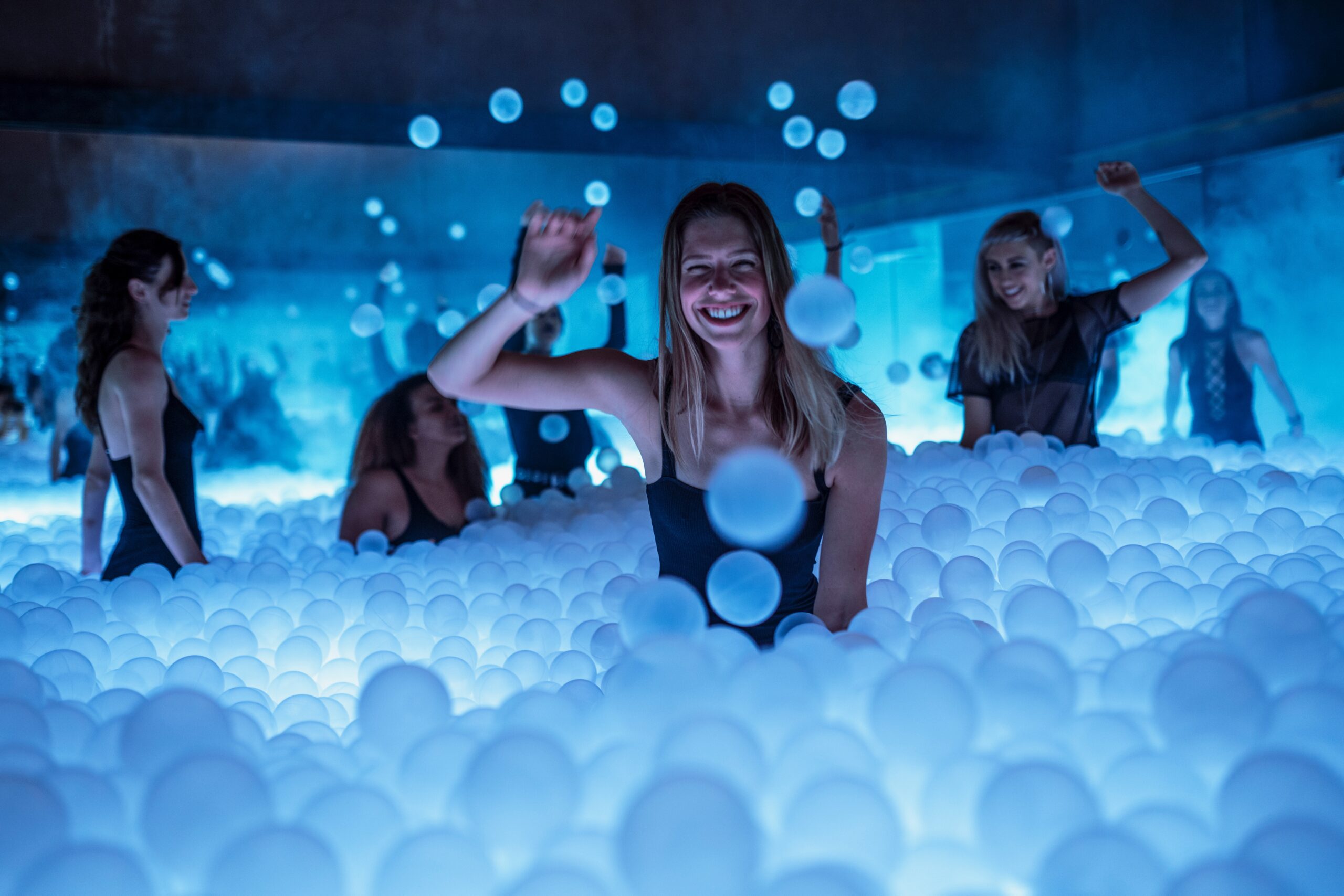 time travel ball pit