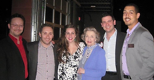 Marion Roose Pullin with the Studio Actors