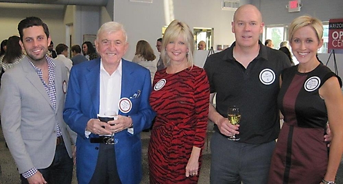 Mark Saville, Howard Hirsch, Pamela Keefe, Bill and Paula Wichterman