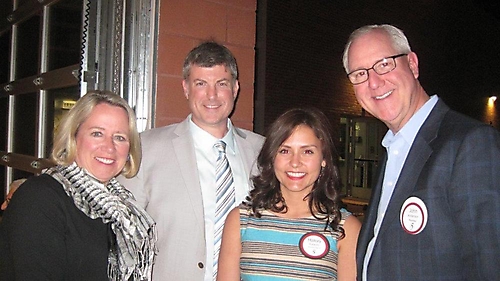 Megan Anderson, Ryan Taylor, Mallory Roberts, John Anderson