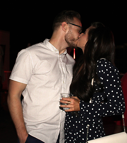 kissing couple
