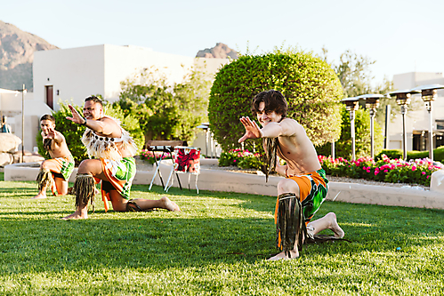 Entertainment by the Royal Islanders