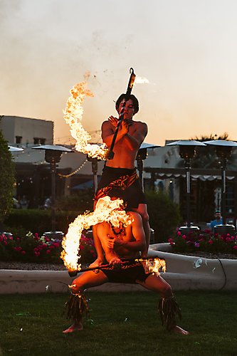 Fire Dancing by the Royal Islanders