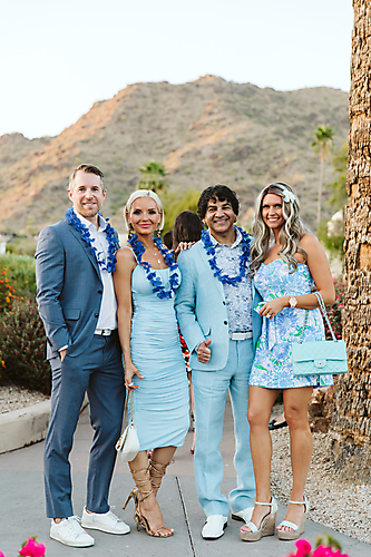 Kyle and Layla McDonough, Cal and Tricia DeSouza