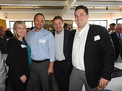 Heather Prinsloo and Brian Gast, Velocity Retail with Ken Gatt, Diversified Partners and Kalen Rickard, Avison Young