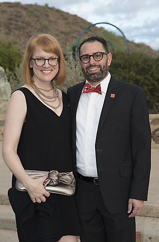 Erin Goodman and Foundation Director of Marketing and Communication Jeff Goodman.