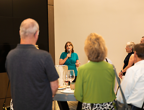 Michelle DiMuro speaking