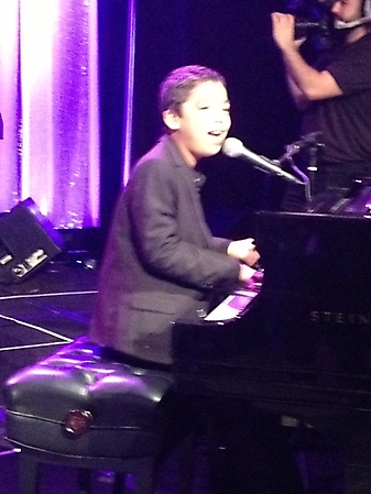 Promise Ball pic- Ethan Bortnick takes stage