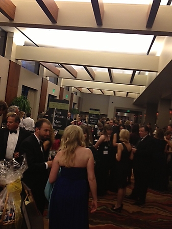 Promise Ball pic- silent auction floor