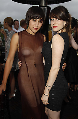 Actress Zelda Williams and Sasha Spielberg