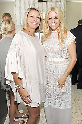 Designer Lisa Vogel and Stylist Lindsay Albanese attend.