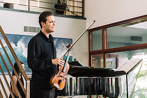 Violinist Christiano Rodrigues