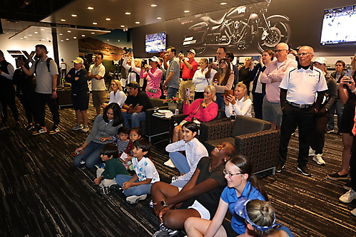 Crowd Watching Tour Pros Compete