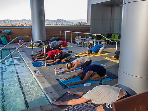 Gallery Roof Top Yoga At Lustre Rooftop Garden Picture P7220835