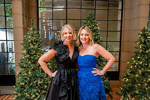 White Christmas Co-chairs Megan Peacock and Cassie Littell