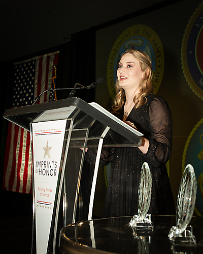 Karissa Wenzel acceptance speechjpg
